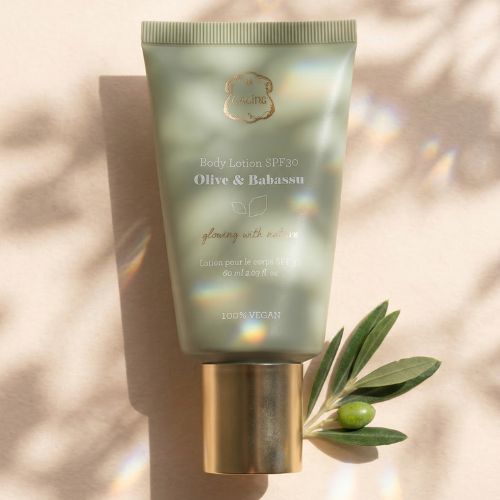 オリーブ＆ババス　ボディローションSPF30 60ml