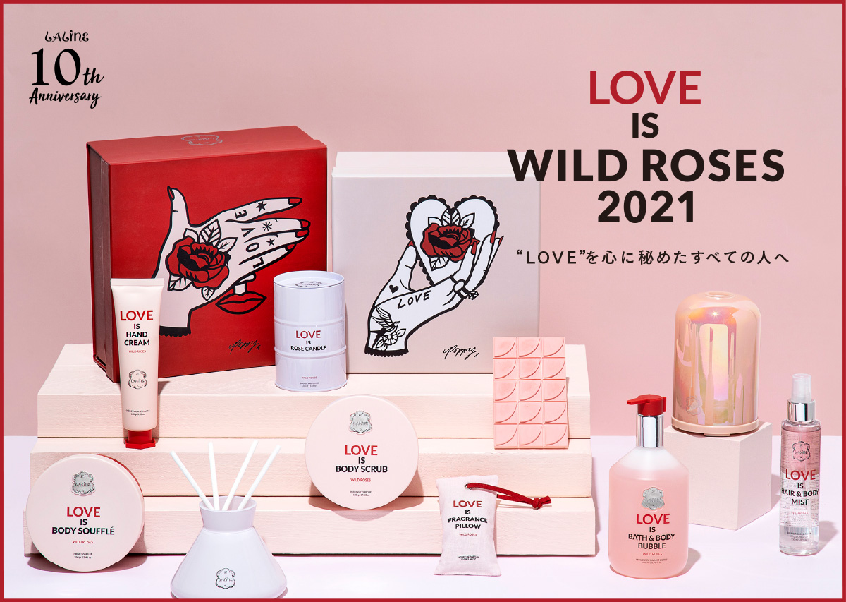 Wild Roses Collection Laline Japan Online Shop