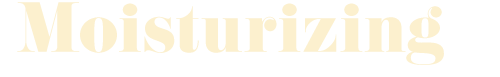Moisturizing うるおす