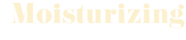 Moisturizing うるおす