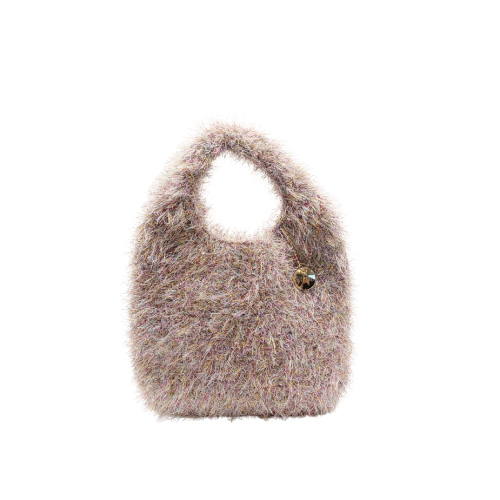 シャイニーニットバッグ　Mix