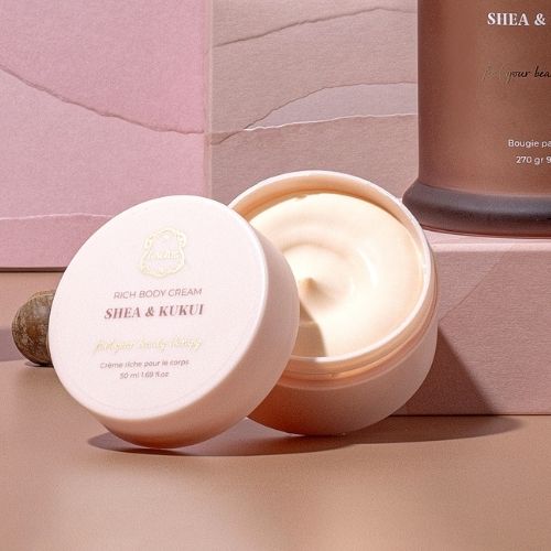 LALINE ボディクリーム シア＆ククイ/リッチボディクリーム 50ml | Laline（ラリン