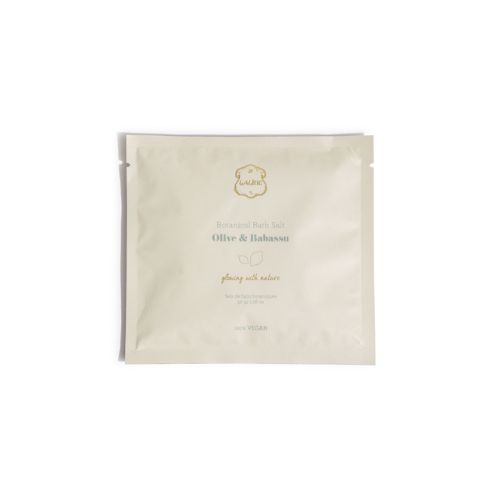 交換無料！ オリーブ＆ババス ボタニカル バスソルト 50g | Laline（ラリン 入浴剤・バスソルト