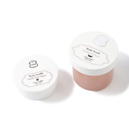 スクラブ240g ソフレ50g セット バニラピンクペッパー Laline Laline Japan Online Shop