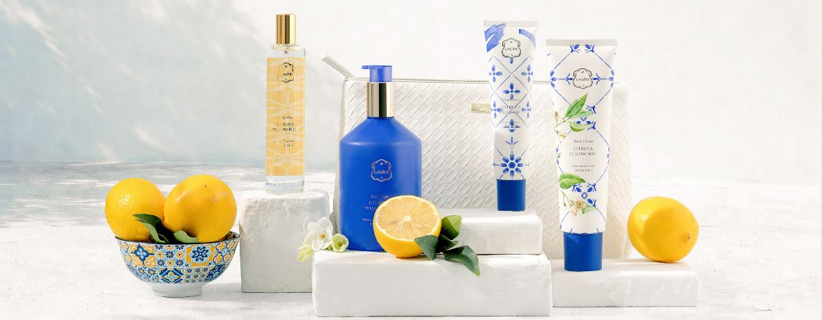 シトラス＆イエローローズの写真